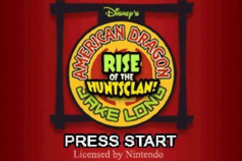 American Dragon: Jake Long【中古美品・GBA北米版】 American Dragon Jake Long Rise of the Huntsclan Game Boy